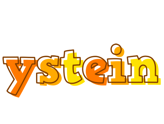 Ystein desert logo
