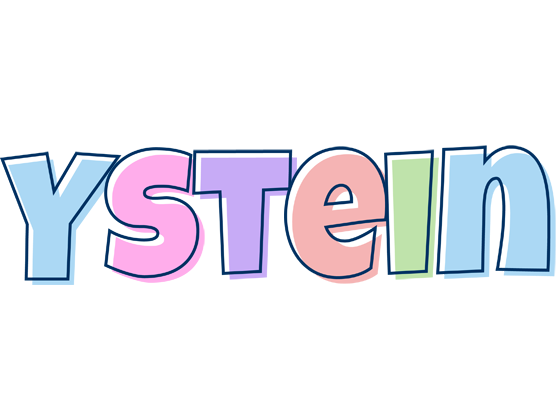Ystein pastel logo