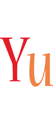 Yu birthday logo
