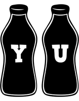 Yu bottle logo