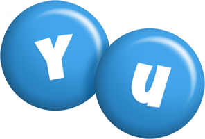 Yu candy-blue logo