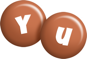 Yu candy-brown logo