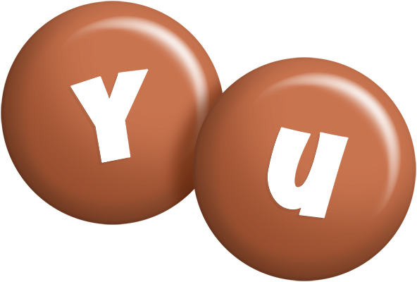 Yu candy-brown logo