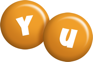 Yu candy-orange logo