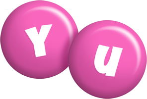 Yu candy-pink logo