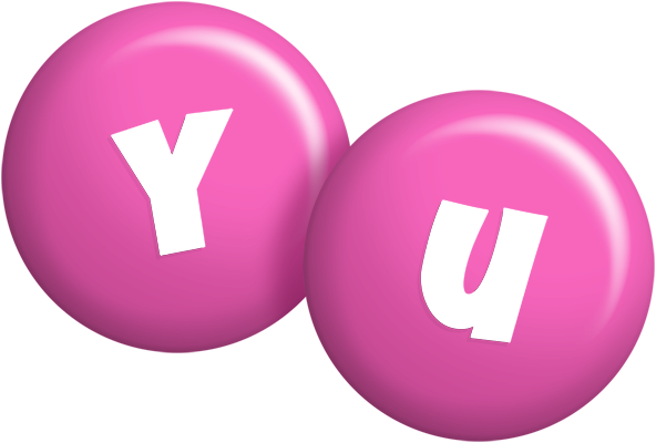Yu candy-pink logo