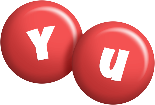 Yu candy-red logo