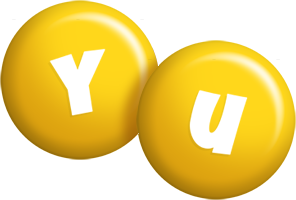 Yu candy-yellow logo