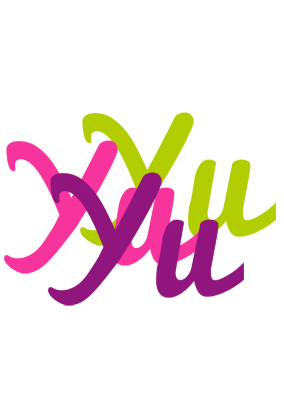 Yu flowers logo