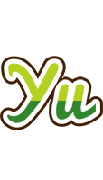 Yu golfing logo