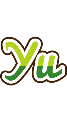 Yu golfing logo