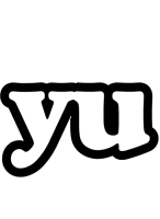 Yu panda logo