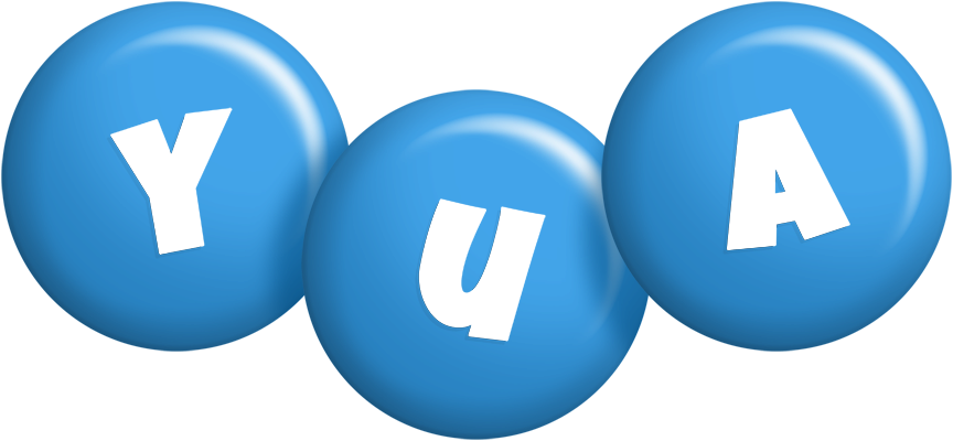 Yua candy-blue logo
