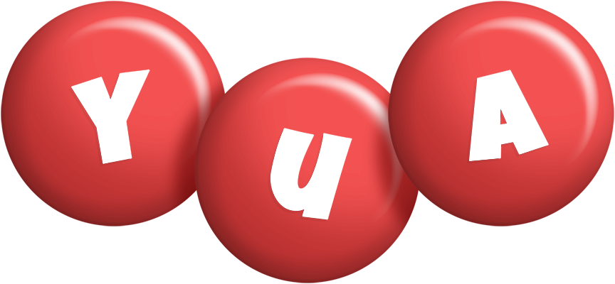 Yua candy-red logo