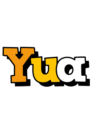 Yua cartoon logo