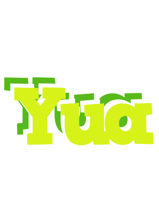 Yua citrus logo