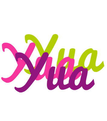 Yua flowers logo