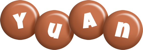 Yuan candy-brown logo