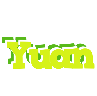Yuan citrus logo