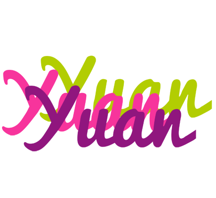 Yuan flowers logo