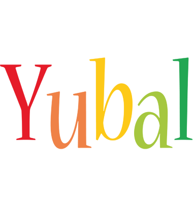 Yubal birthday logo