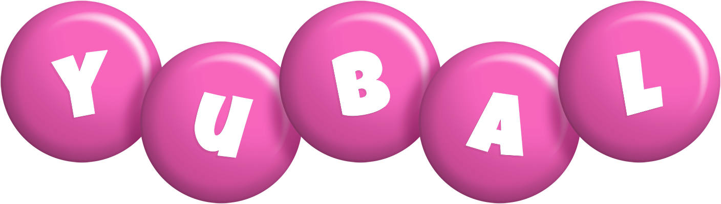Yubal candy-pink logo