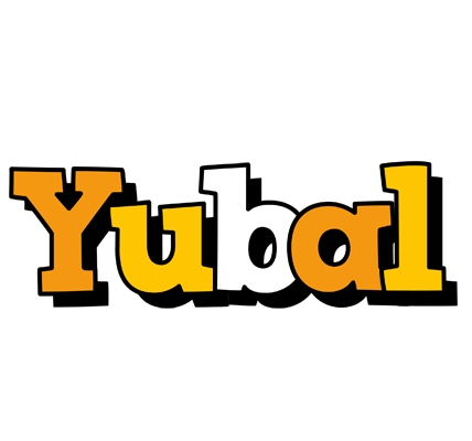 Yubal cartoon logo