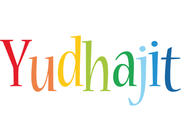 Yudhajit birthday logo