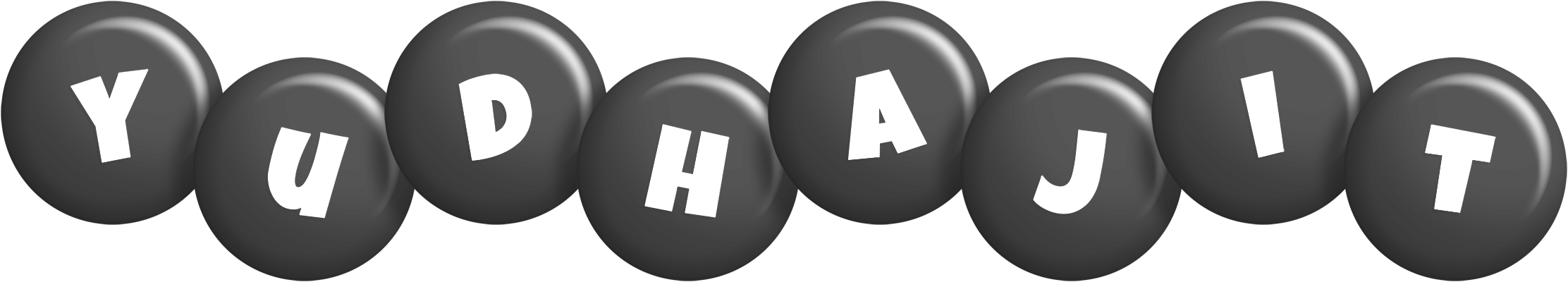 Yudhajit candy-black logo