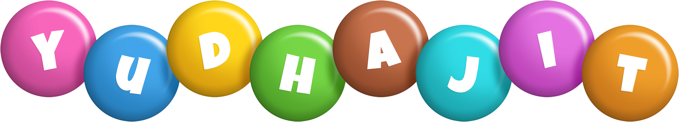 Yudhajit candy logo