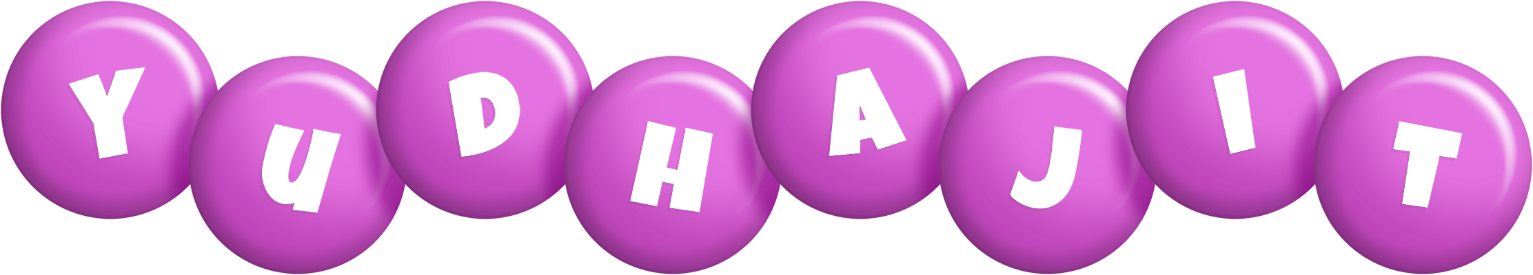 Yudhajit candy-purple logo