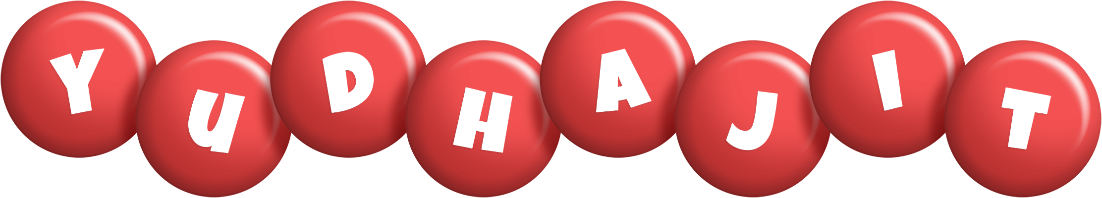 Yudhajit candy-red logo