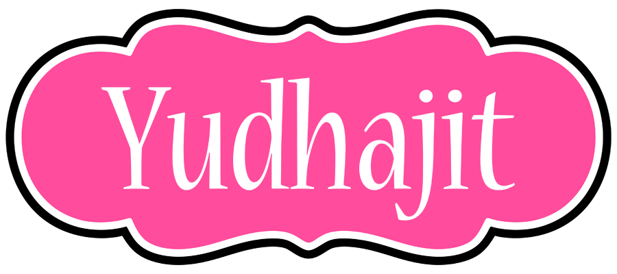 Yudhajit invitation logo