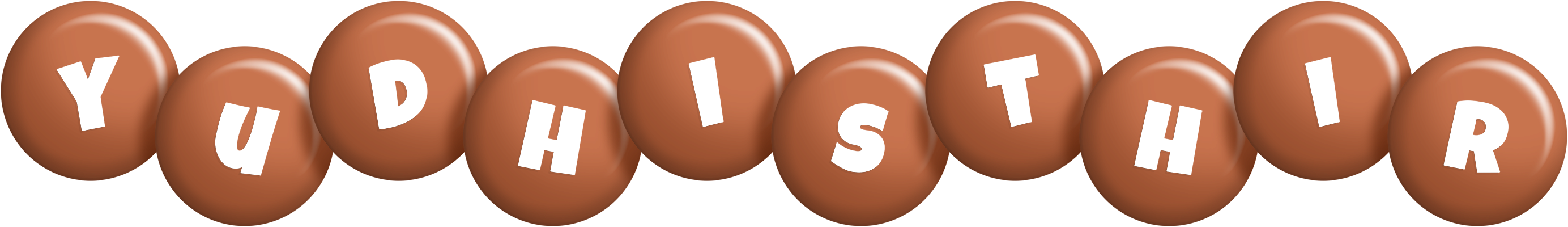 Yudhisthir candy-brown logo