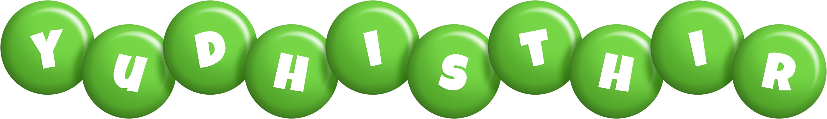 Yudhisthir candy-green logo