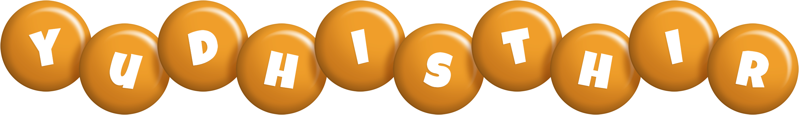Yudhisthir candy-orange logo