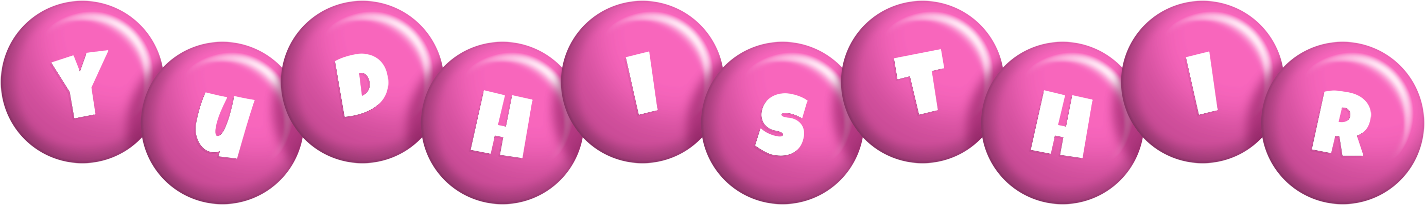 Yudhisthir candy-pink logo
