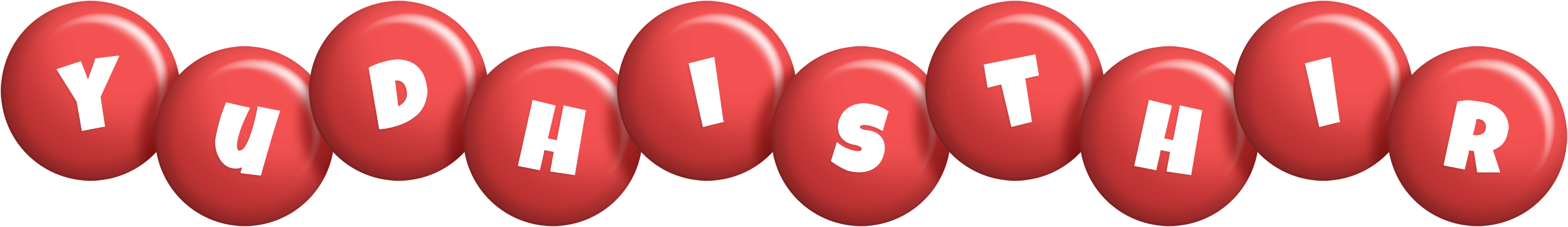 Yudhisthir candy-red logo