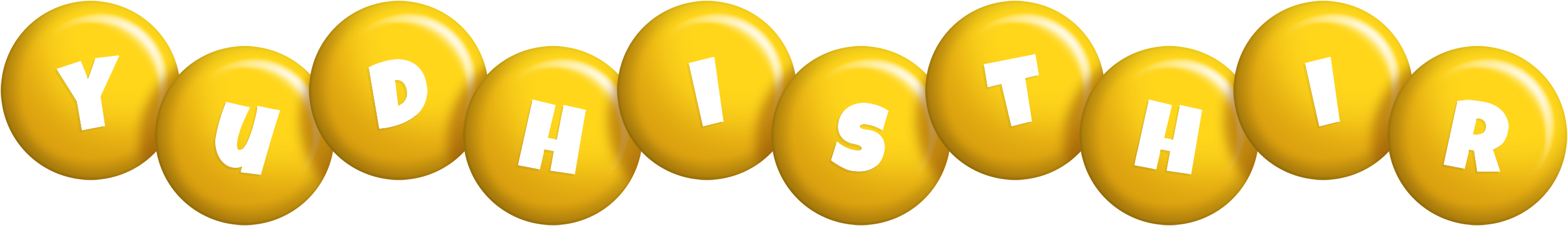 Yudhisthir candy-yellow logo