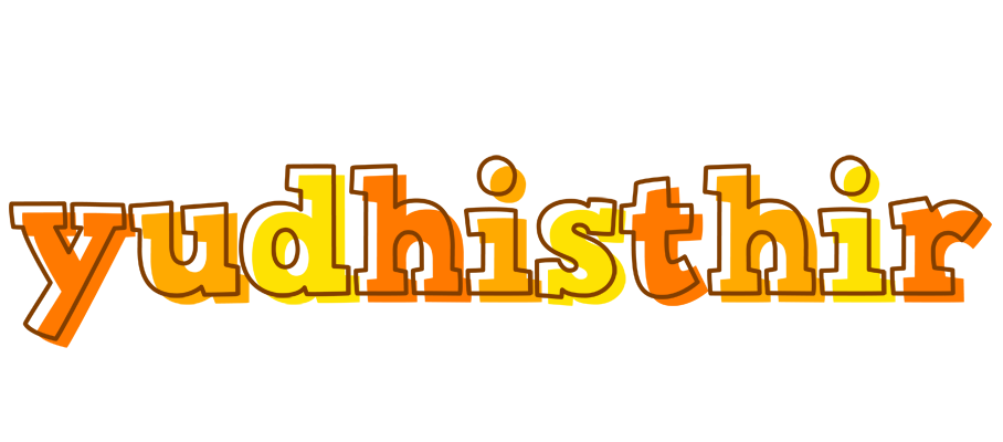 Yudhisthir desert logo