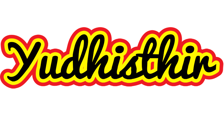 Yudhisthir flaming logo
