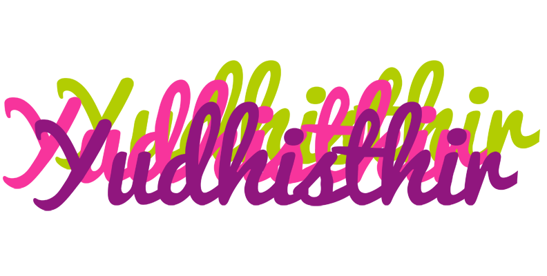 Yudhisthir flowers logo