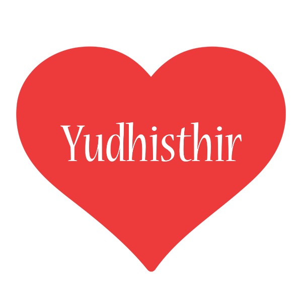 Yudhisthir love logo