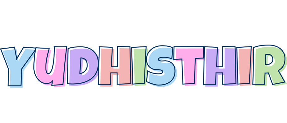 Yudhisthir pastel logo