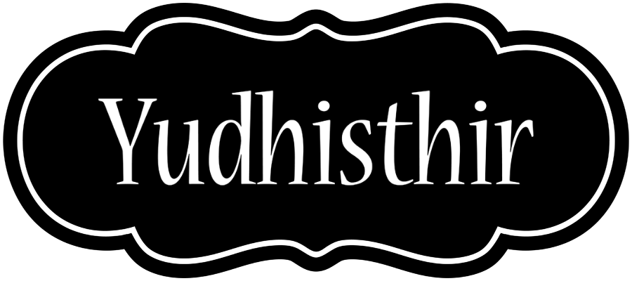 Yudhisthir welcome logo