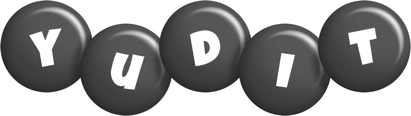 Yudit candy-black logo