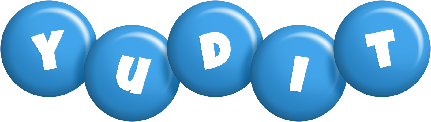 Yudit candy-blue logo