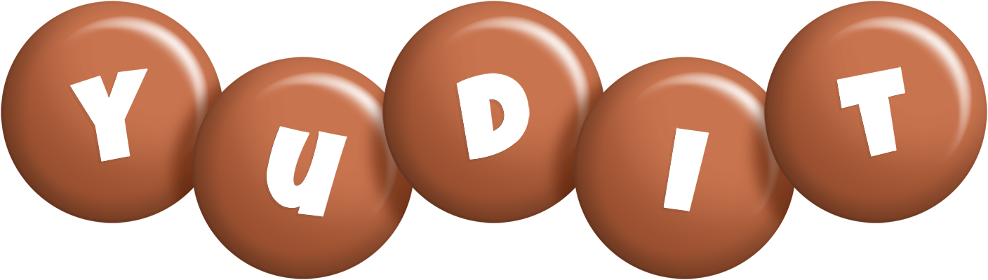 Yudit candy-brown logo