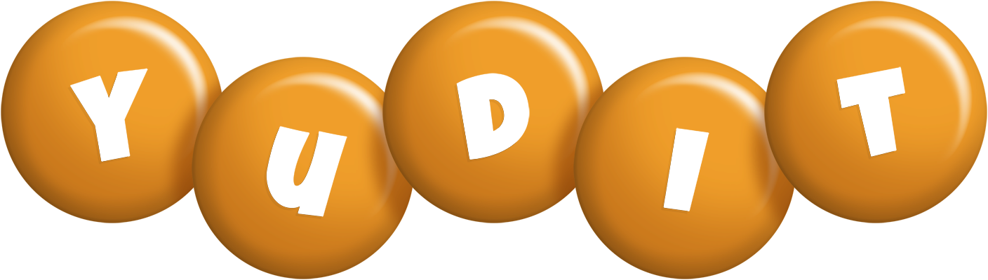 Yudit candy-orange logo