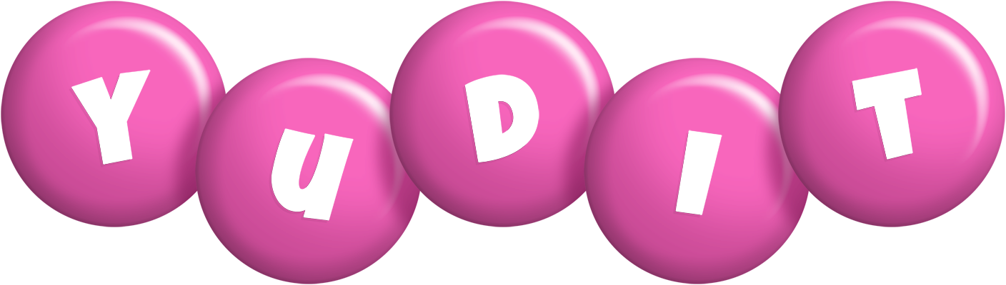 Yudit candy-pink logo
